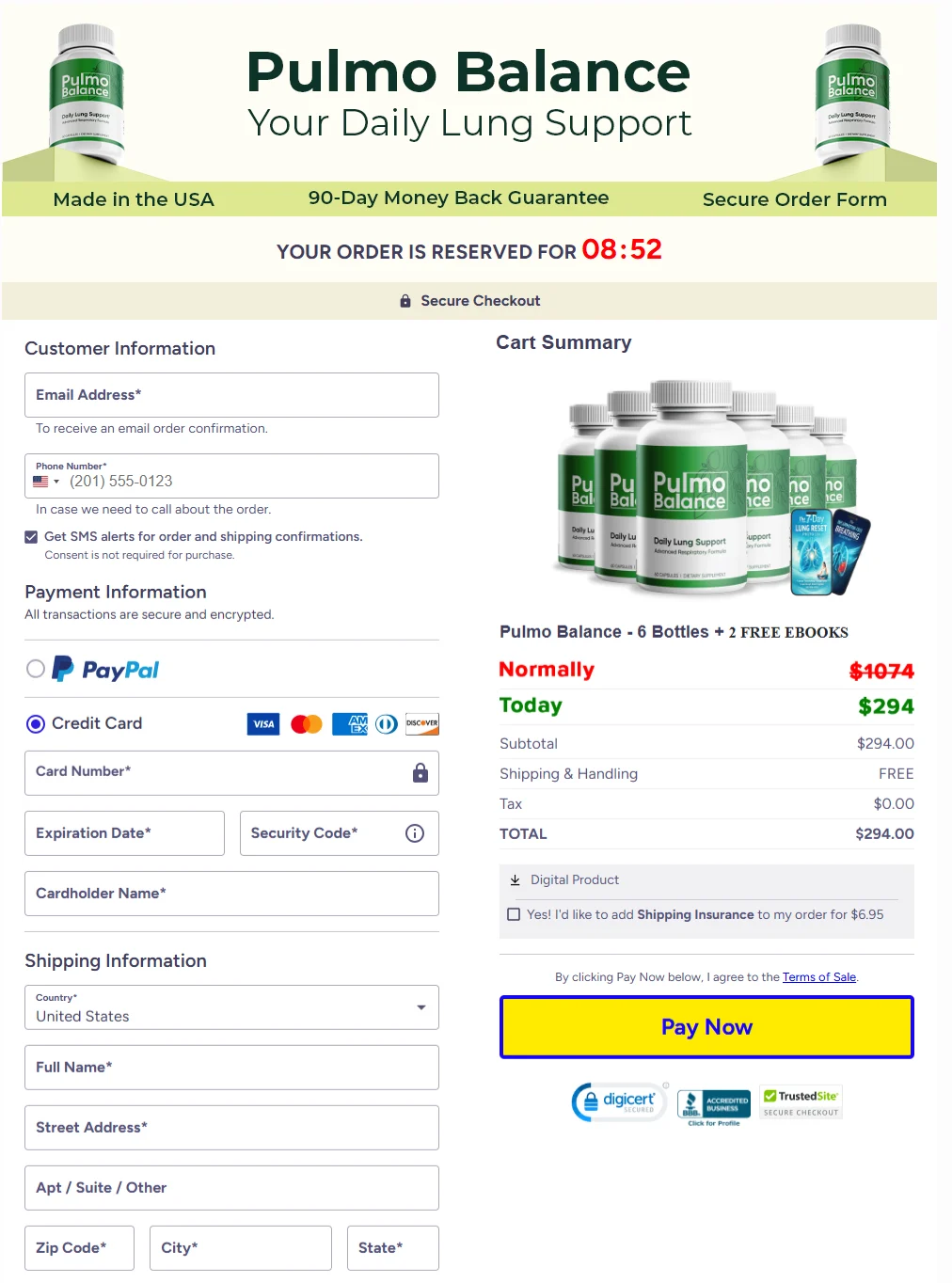 Order Pulmo Balance