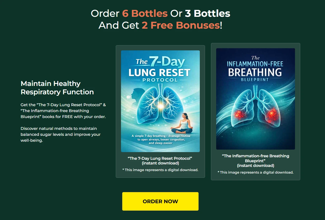 Free bonus guides with 3 and 6 bottle orders